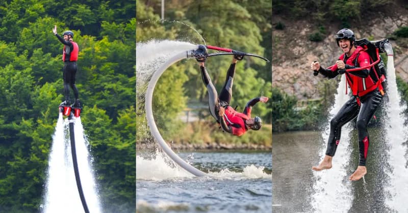 Balíček 3v1: Flyboard, Hoverboard a Jetpack